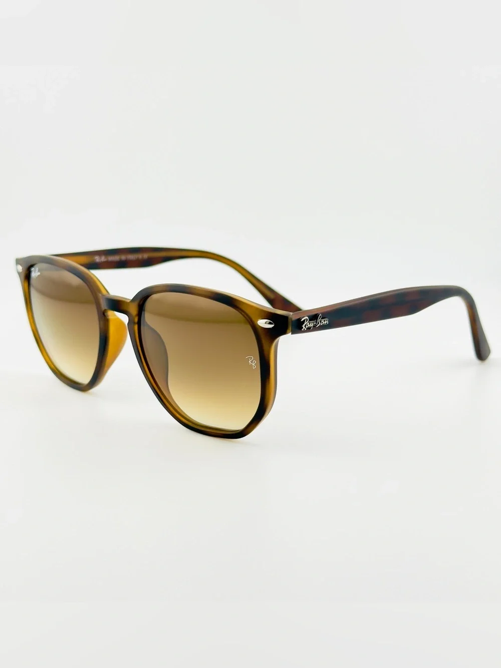 Ray-Ban Sunglasses RB4306 Matte Havana Frame With Gradient Brown Lenses UNISEX!